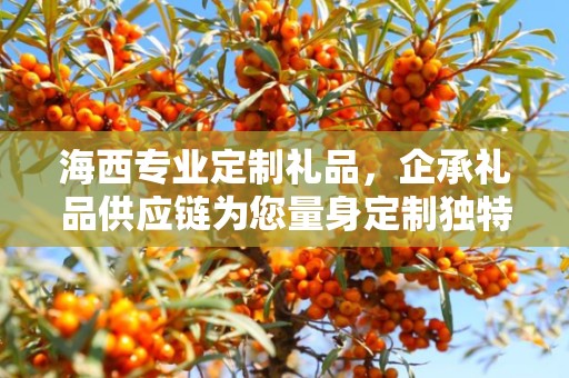 海西专业定制礼品，企承礼品供应链为您量身定制独特礼品